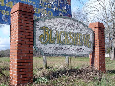 Geographically Yours Welcome Blackshear Georgia