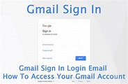 Gmail Sign In Login Email - How To Access Your Gmail Account - Kikguru