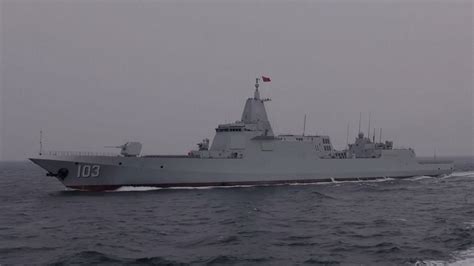 Chinas Type 055 Destroyer Anshan Concludes Combat Training Cgtn