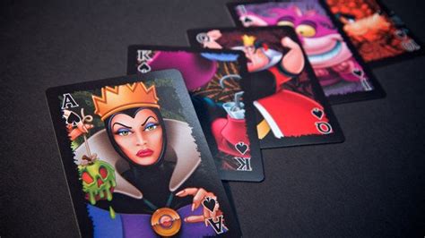 Disney Villains Cards Playing Card Deck Disney Villains Villain