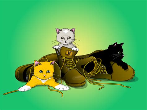 Boots And Cats By Jonathan Russo On Dribbble