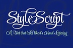 Style Script — Most Popular! | Popular script fonts, Popular fonts ...