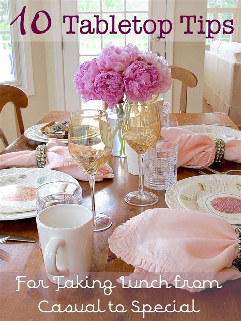 Elegant table setting for fine dining. 10 Tabletop Tips: Simple but Lovely Table Setting for ...