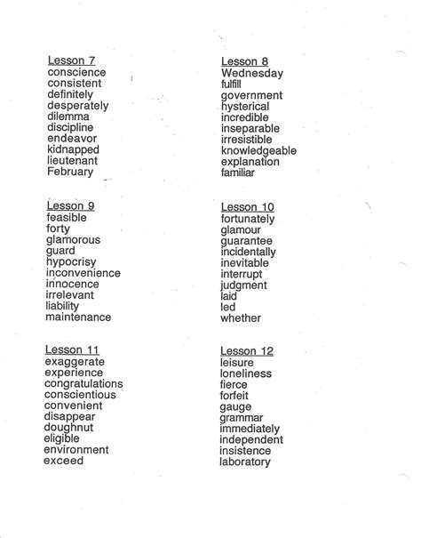 10th Grade Spelling List Pt 2 Grade Spelling Spelling Words 10th