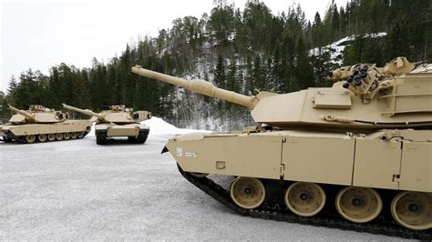 Marine Corps Stores Huge Amounts Of Armor And Weaponry In Norwegian Caves