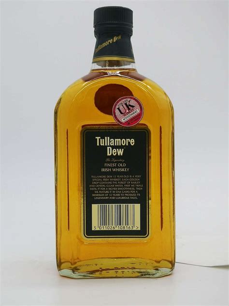Tullamore Dew 12 Year Old The Legendary Finest Old Irish Whiskey