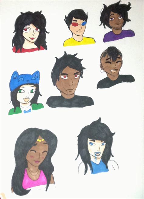 Humanstuck My Headcanon Sketches By Unusualartist23 On Deviantart