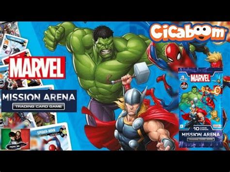 Marvel Mission Arena Trading Card Game Team Avengers Cicaboom