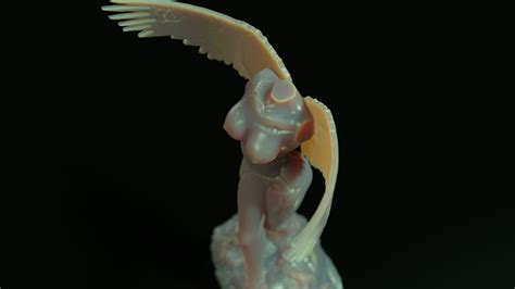 Fallen Angel Statue Free 3d Model 3d Printable Cgtrader