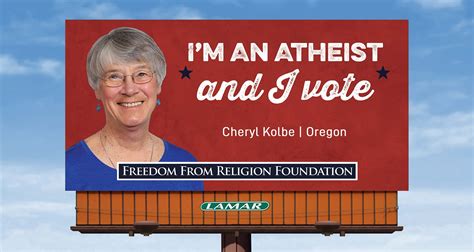 Atheist ‘secular Values Voter Stars On Billboard July 4 Ads In