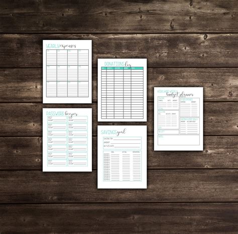 50% OFF Budget Printables Printable Budget Planner 14 Pages | Budget planner printable, Budget ...