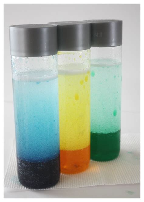 Homemade Lava Lamp Activity Water Oil Density Science