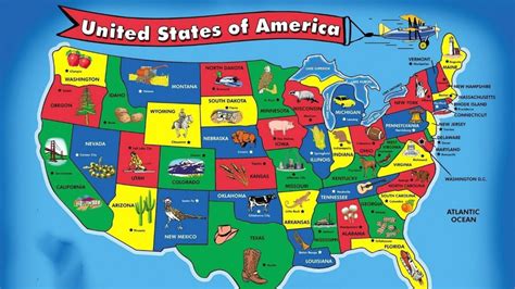 Printable United States Map For Preschoolers Printable Us Maps