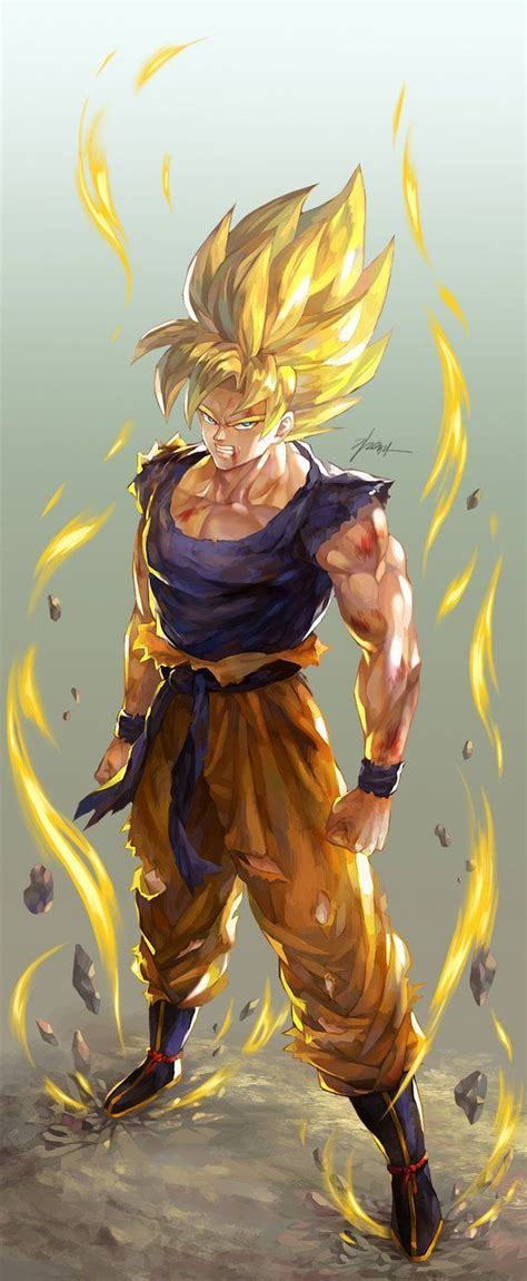 This was when the saiyan nappa mentioned a super saiyan back in the anime for the first time. Son Goku (VS Frieza) by GoddessMechanic2 on DeviantArt ...