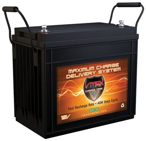 Vmax Charge Tank Slr155 155 Amp Hour 12 Volt Deep Cycle Solar Agm