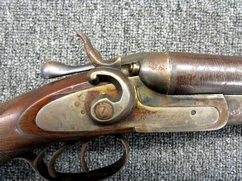 Antique Belgian Henry Arms Co Double Barrel 12Ga Shotgun Works Great