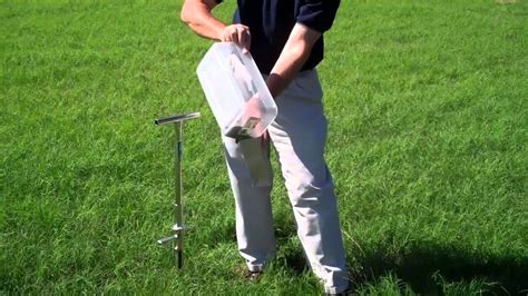 How To Take A Soil Test In A Hay Field Youtube