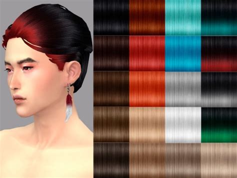 The Sims Resource Aquarius Hair By Wistfulcastle Sims 4 Hairs