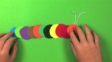 How To Make A Caterpillar Simple Preschool Arts And Crafts For Kids