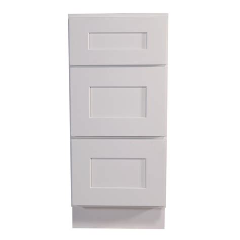 Hampton bay hampton unfinished beech raised panel stock assembled base kitchen cabinet (24 in. Design House Brookings Ready to Assemble 18 x 34.5 x 24 in. Base Cabinet Style 3-Drawer in White ...
