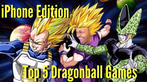 Top 5 Dragonball Z Games For Iphone Ipad Android Youtube