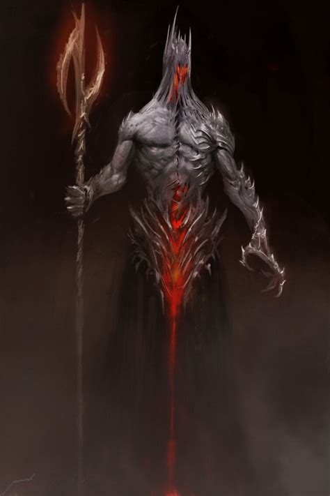 Artstation Demon Sorcerer Antonio J Manzanedo Fantasy Demon Demon
