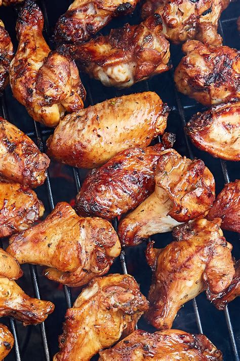 However, each oven is different, so start looking in on them after 30 minutes. Irresistible, smoky, crispy charcoal grilled chicken wings. Marinated in oliv… | Grilled chicken ...