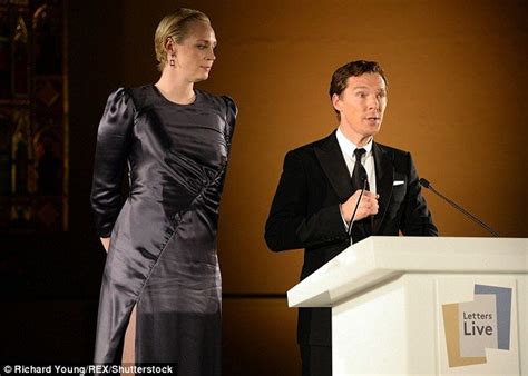Six Foot Three Beauty Statuesque Gwendoline Christie Towered Over Benedict Cumberbatch On Stage