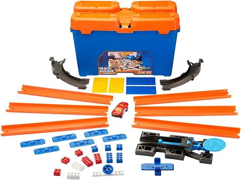 Mattel hot wheels track builder vertical launch kit ggh70. Amazon.com: Hot Wheels Track Builder Stunt Box: Toys & Games