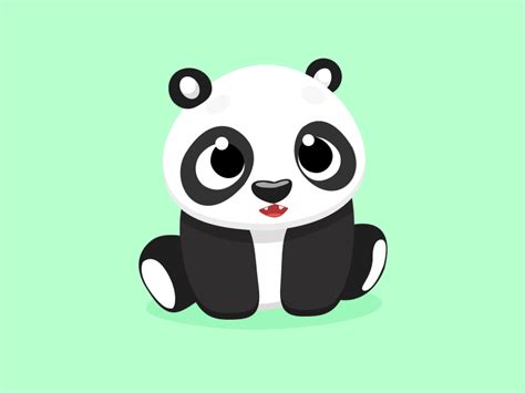 Panda By Zengbin On Dribbble