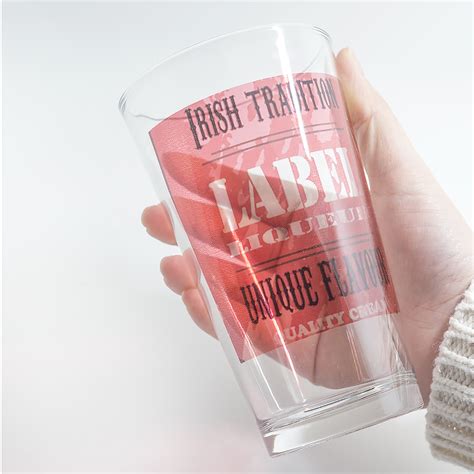 Custom Design Drinking Glass