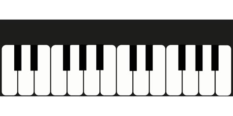 Klavír Hudba Klávesnice Vektorová Grafika Zdarma Na Pixabay Pixabay