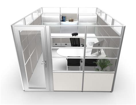 Shop 9x12 Private Enclosed Office Cubicle With Door Cubicle Design