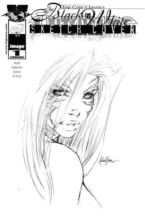 Sketch Cover Michael Turner Comic Books Art Comic Art Community