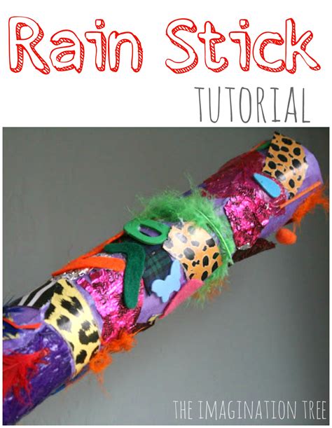 How To Make A Rainstick Out Of Paper Towel Roll