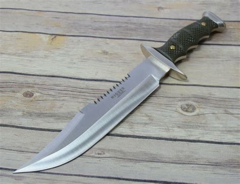 Joker Knives Made In Spain Fixed Blade Big Bowie Hunting Knife With