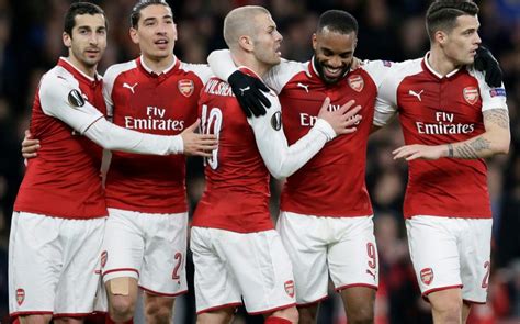 Free Flowing Arsenal Put One Foot In Europa League Semi Finals After