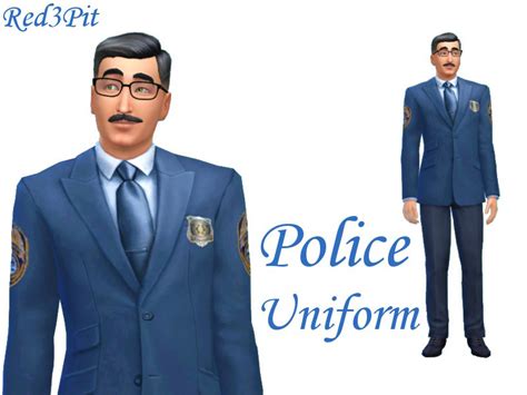 Police Uniform The Sims 4 Catalog