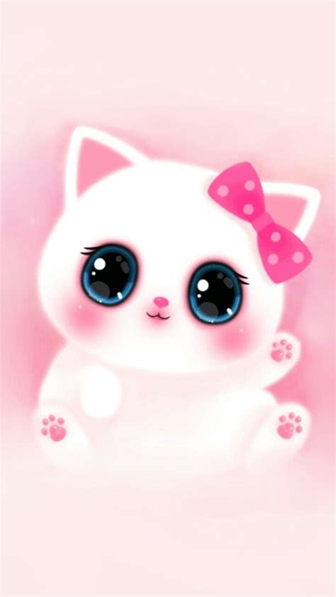 Pink Cute Girly Cat Melody Iphone Wallpaper 2021 3d
