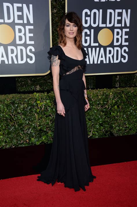 Lena Headey Golden Globe Awards 2018 In Beverly Hills • Celebmafia
