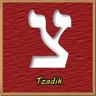 Tzadik El Significado M Stico De Las Letras Hebreas Las
