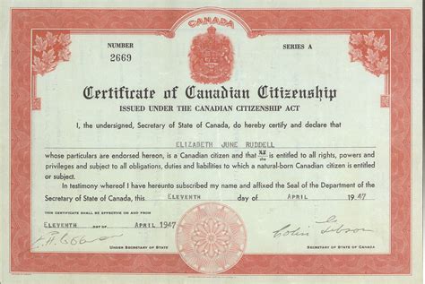 Canada Now Offers Electronic Canadian Citizenship Certificates Canada
