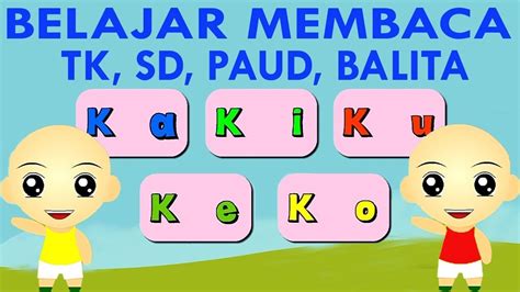 Latihan menulis paud (balita/tk), pasangan huruf komik adab tekun belajar | ebook anak. Pin di Belajar Membaca ABC Indonesia