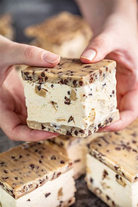 Chocolate Chip Cookie Dough Ice Cream Sandwiches This Is Mothership