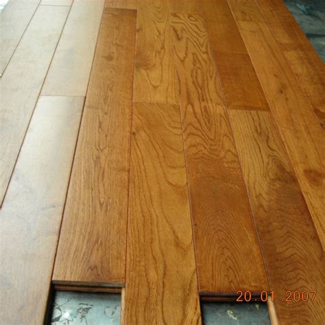 China Gunstock Color Oak Flooring S09 08 China Gunstock Color Oak