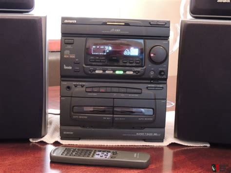 Aiwa Nsx 3500 Compact Stereo System With Karaokeremote 4 Spkrs Photo