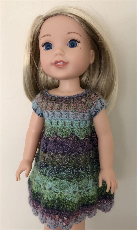 Doll Dress For 145 Doll Such As American Girl Wellie Etsy Uk