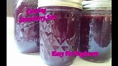 Canning Strawberry Jam | Easy For Beginners