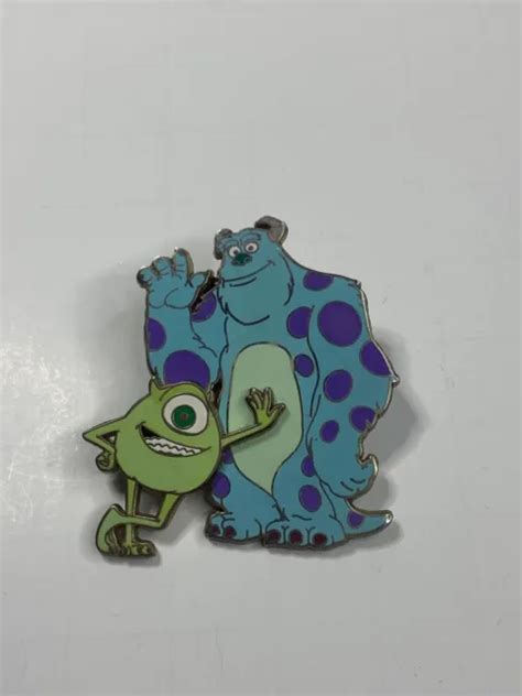 Disney Pin Disneypixars Monsters Inc Mike And Sulley Retired 1500