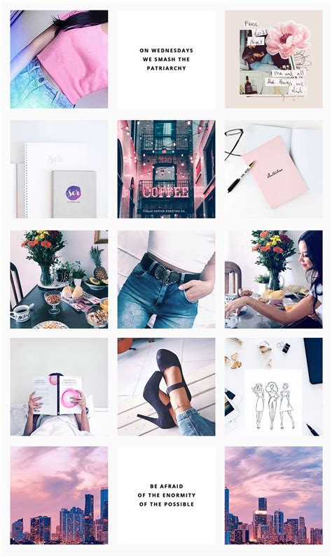 Pink Instagram Feed Instagram Theme Feed Instagram Feed Ideas Posts